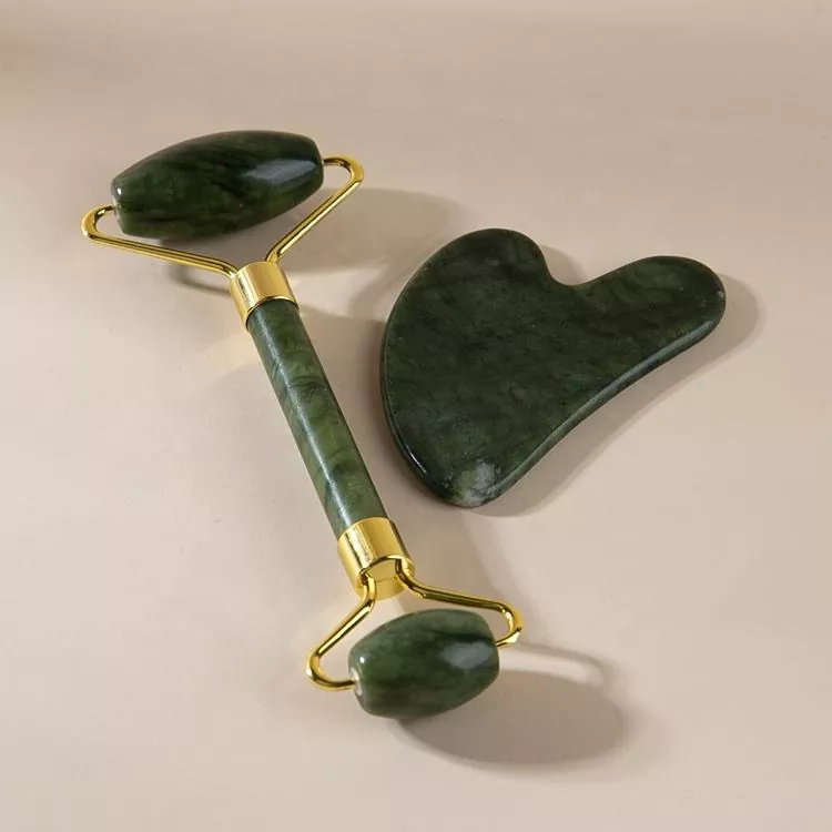Set de role de jad și Gua Sha personalizat