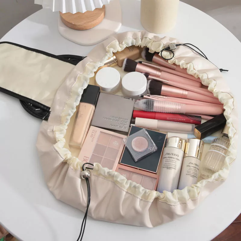 Geantă de machiaj cosmetică din piele impermeabilă